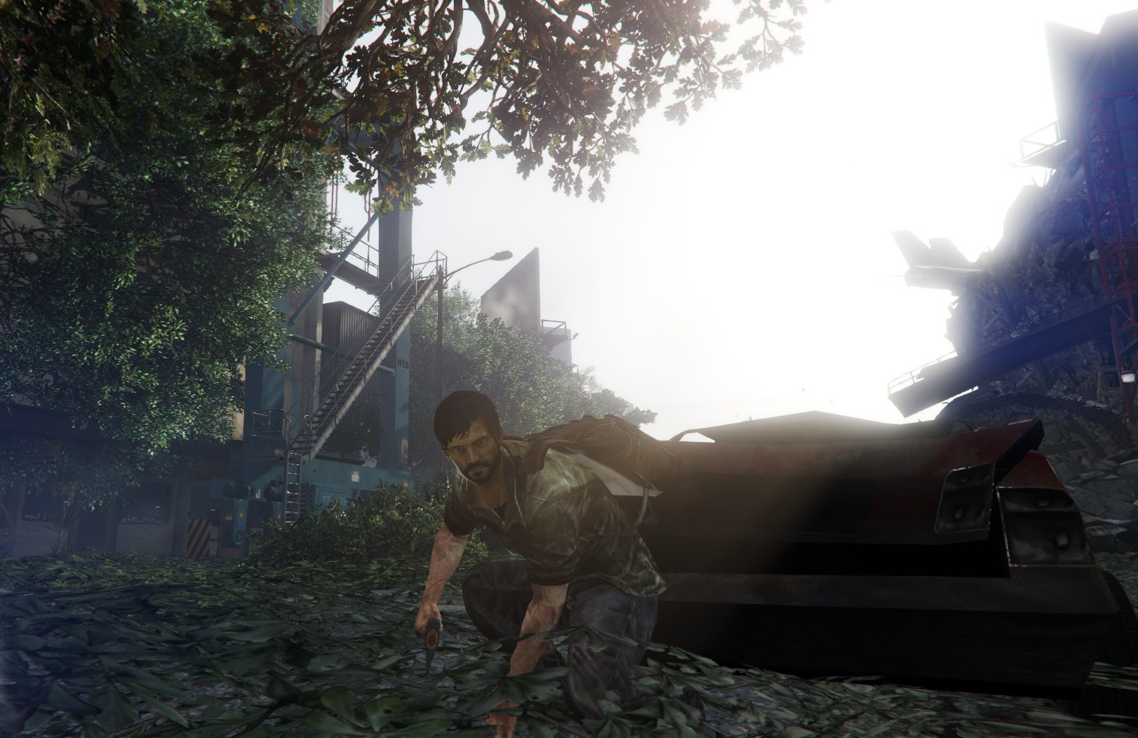 Gta 5 the last of us фото 112