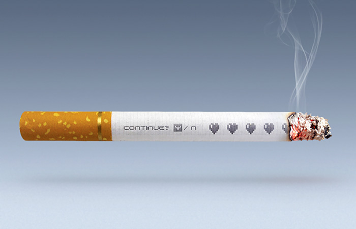 A 45 legkreatívabb dohányzásellenes hirdetés - Képekkel!