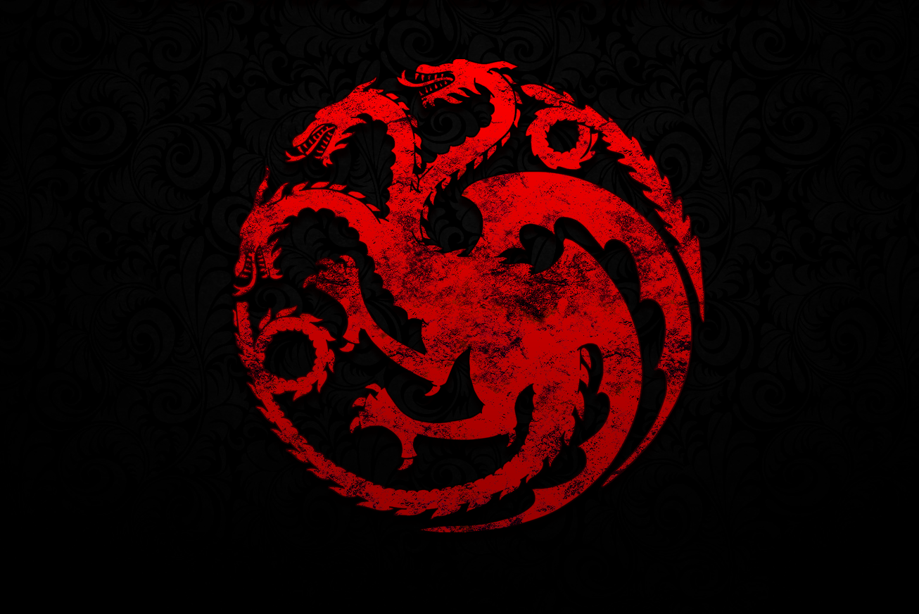 Fire and blood. Таргариен герб. Таргариены флаг.