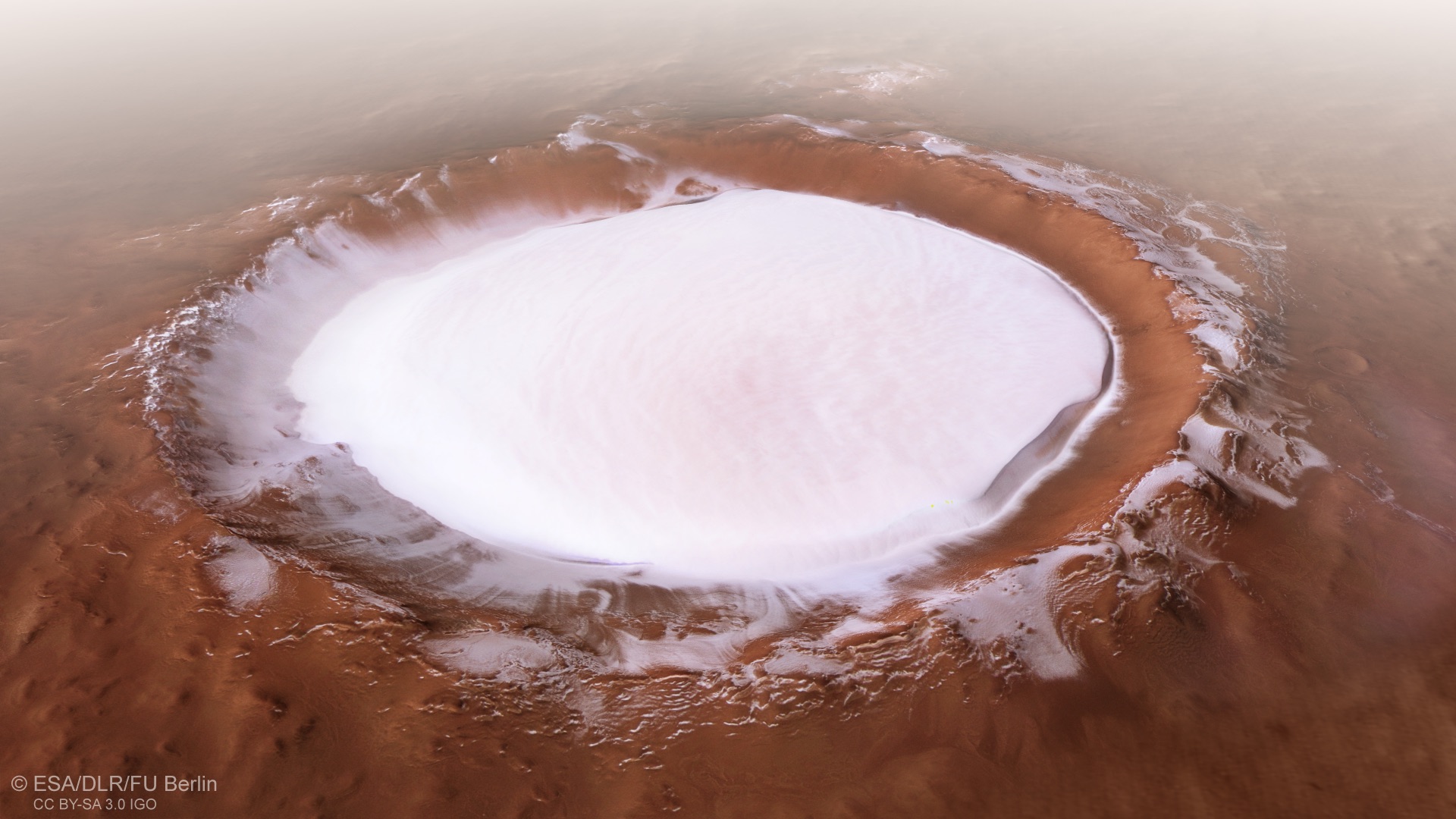 Tudtad, hogy a Marson van egy hatalmas kráter, ami tele van jéggel? | Az  online férfimagazin