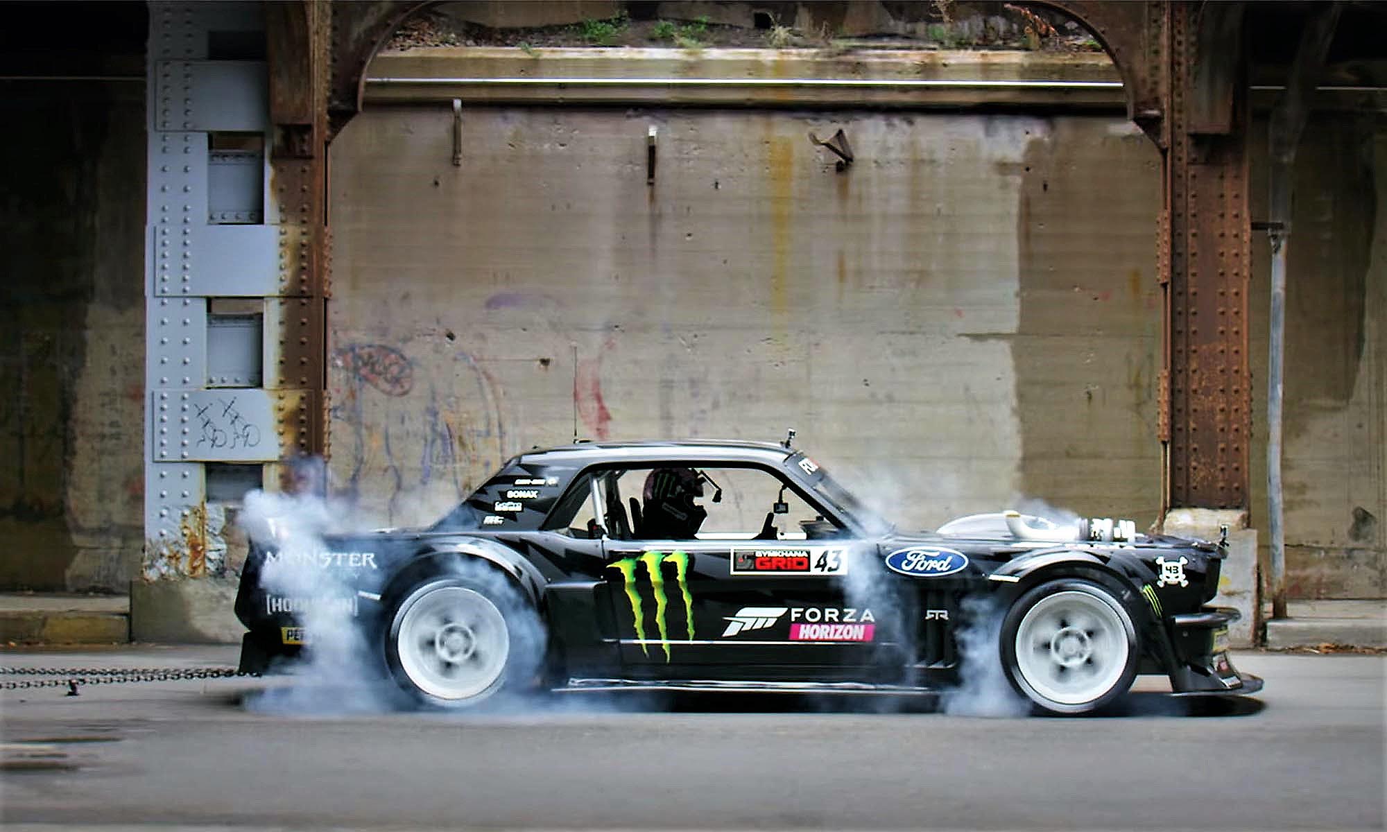 Ken Block Mustang Джимхана