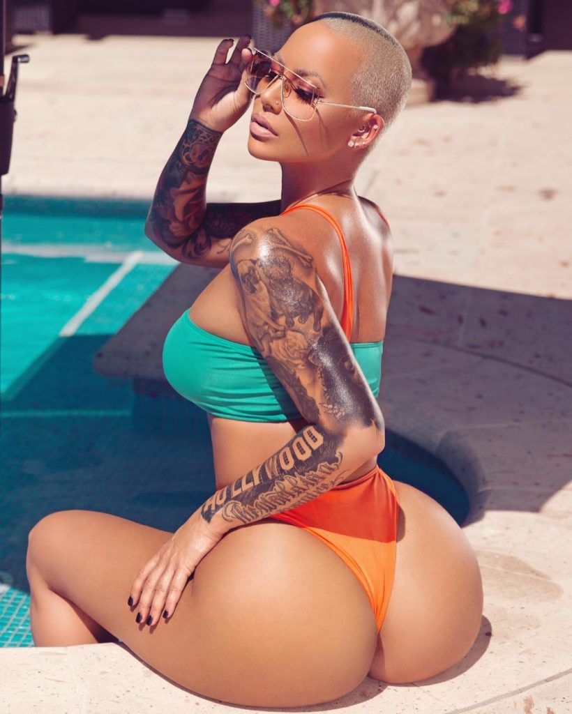 Amber rose ass