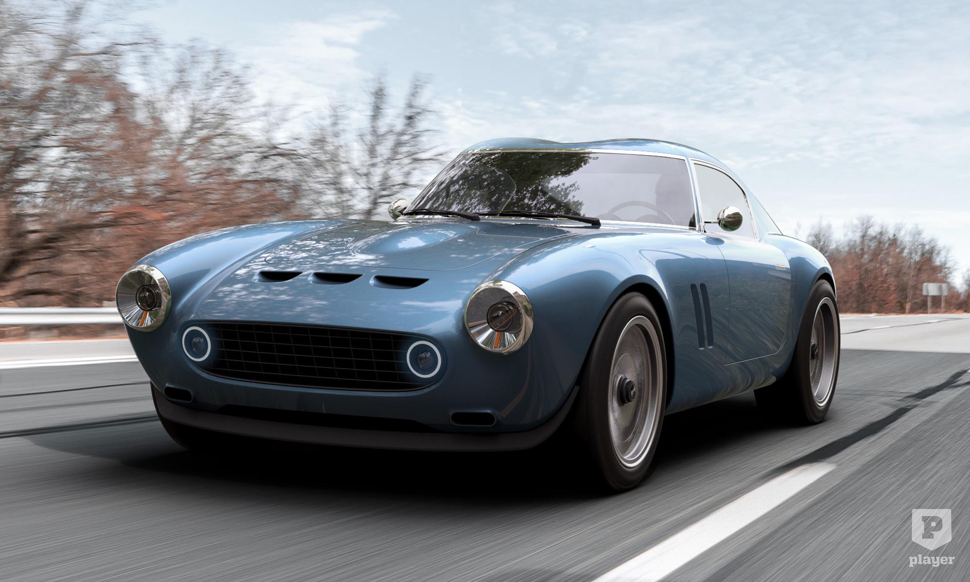 A legszebb klasszikus Ferrarikat idézi meg a Squalo | Az online