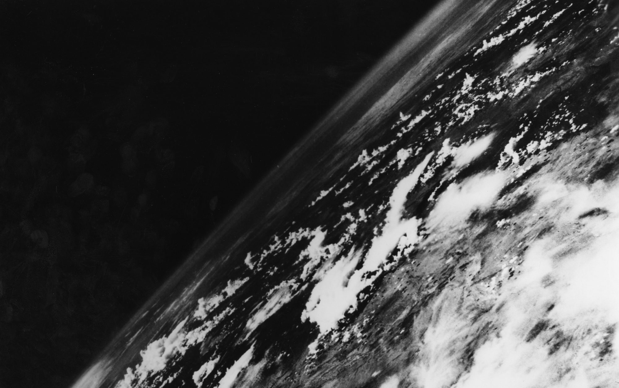 первое фото из космоса