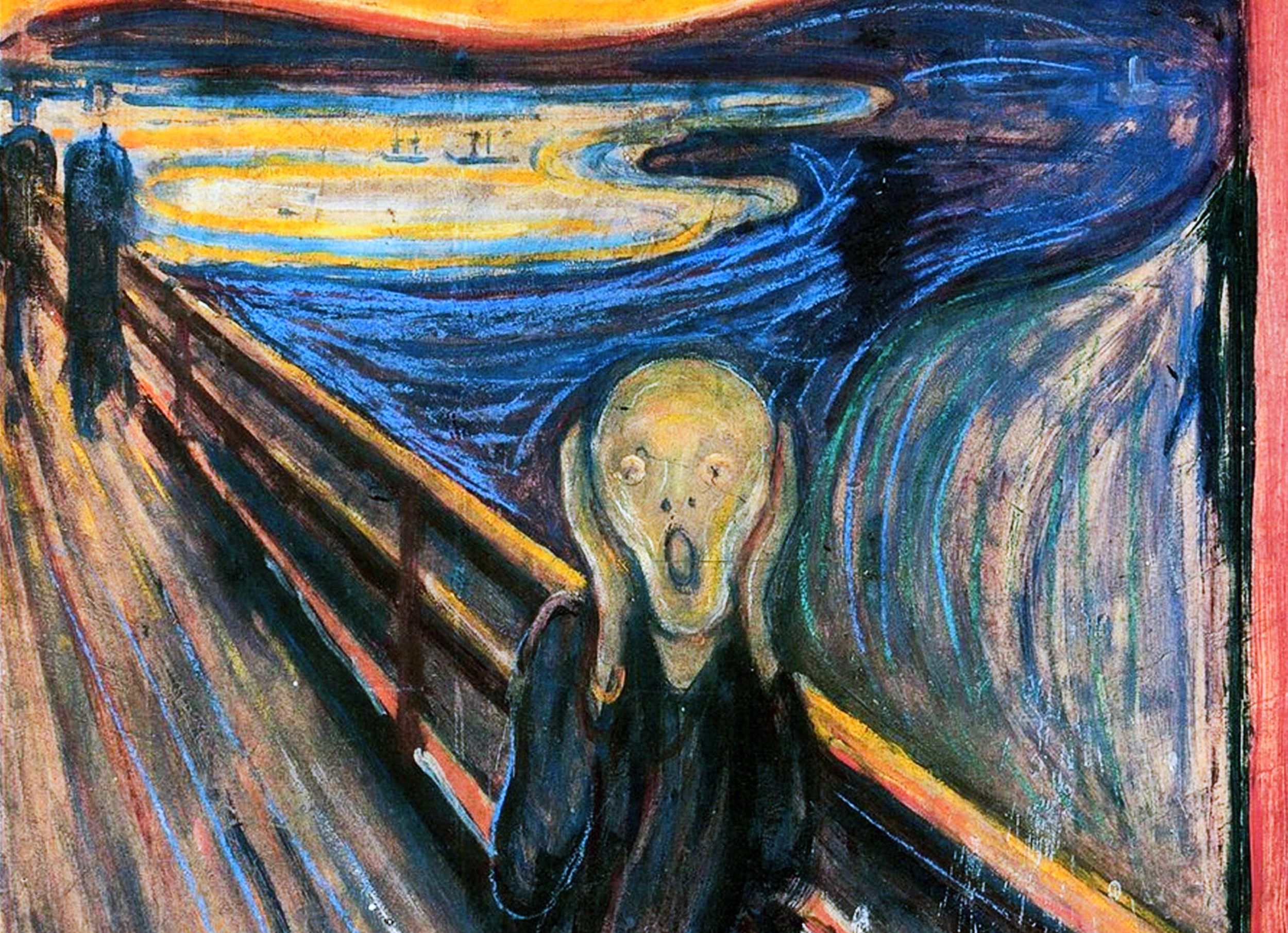 Miért sikít az az alak Edvard Munch híres, A sikoly című festményén?