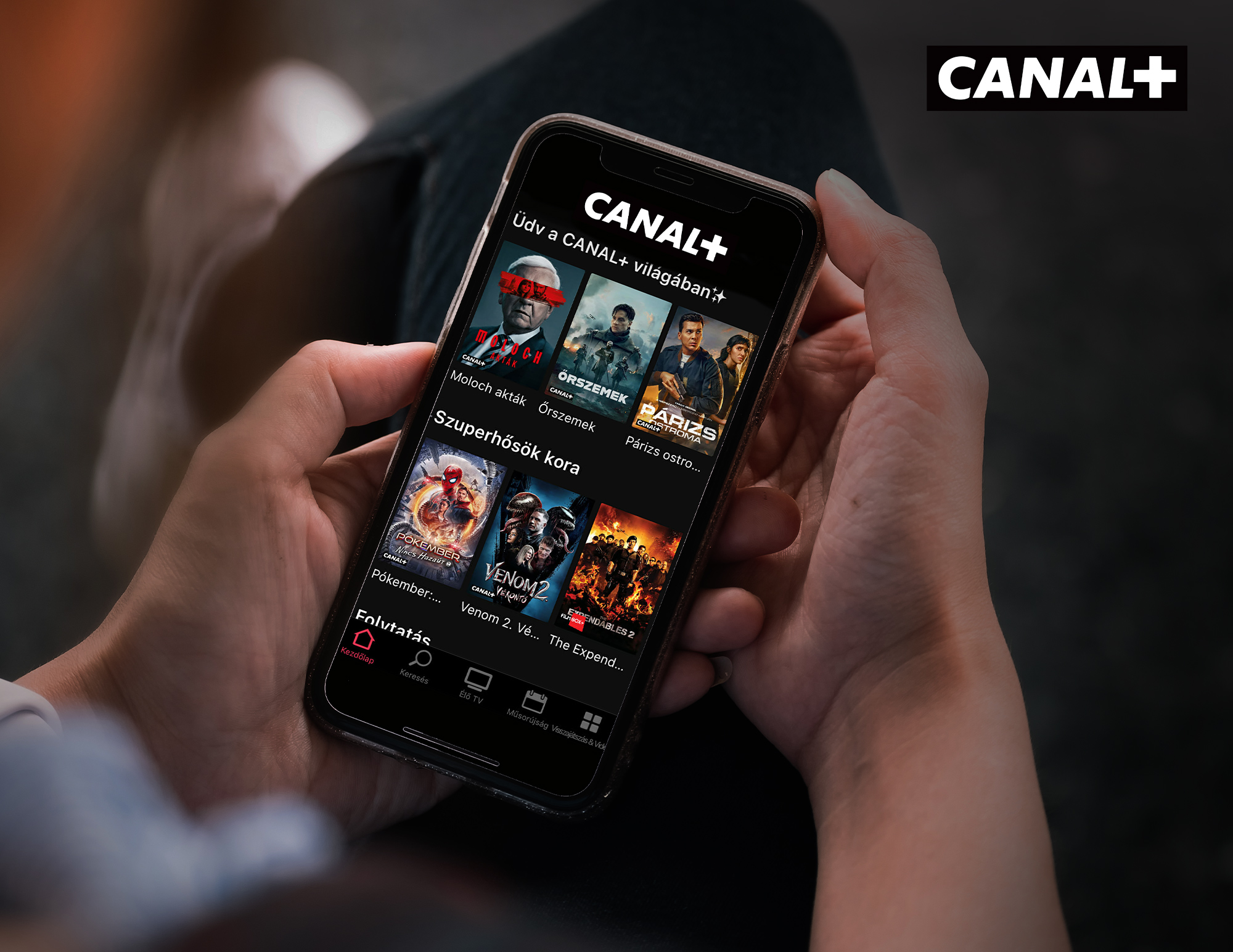 Megérkezett a nagyágyú: a CANAL+ belép a magyar streamingpiacra