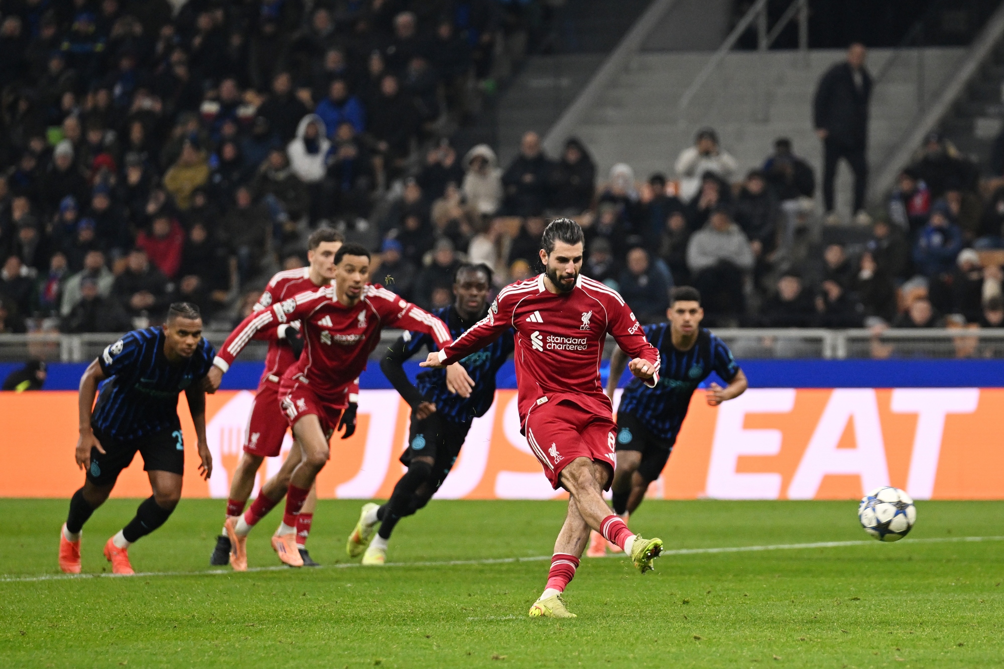 Szoboszlai Dominik lőtte a BL-rangadó győztes gólját